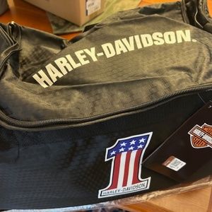 Harley Davidson #1 sports duffel bag